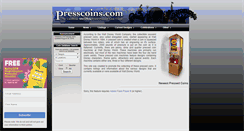 Desktop Screenshot of presscoins.com